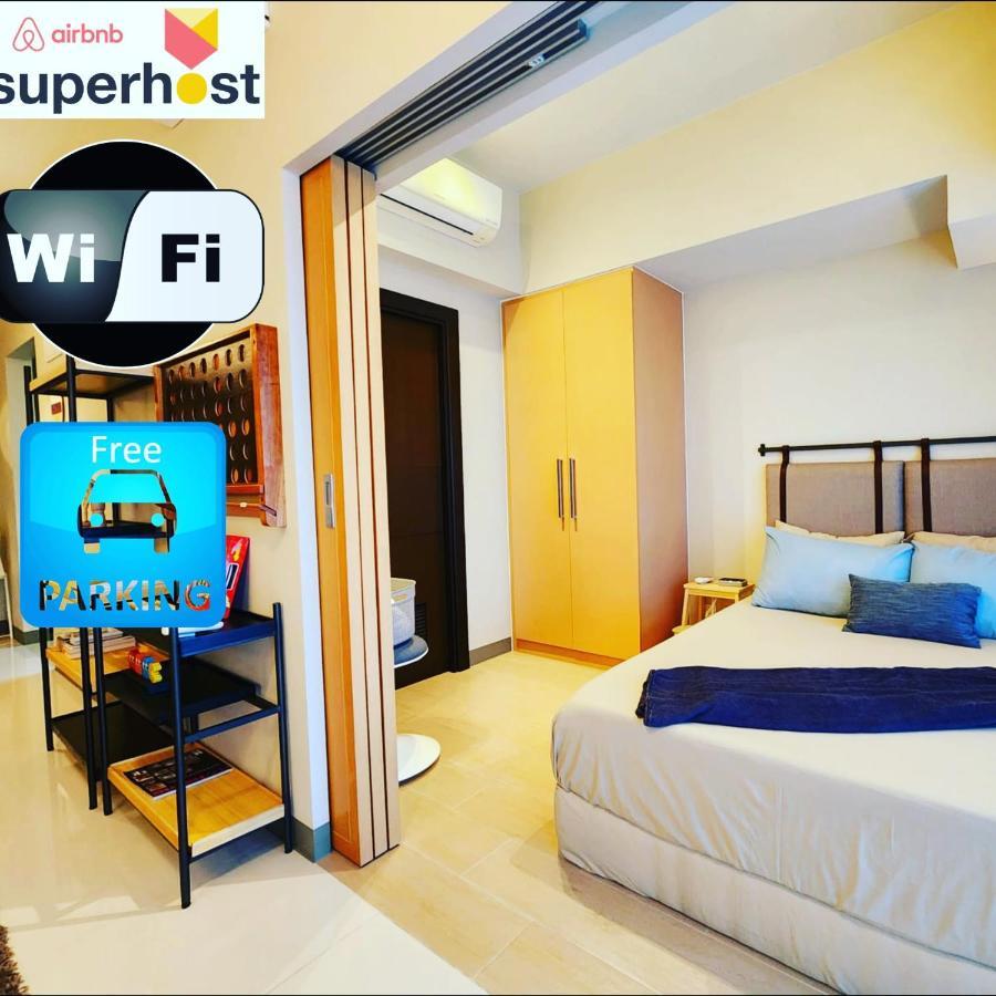 Spacious 7U Homey Unit Steps Away From Uptown Mall And Mitsukoshi Mall Free Parking With Washer Manila Zewnętrze zdjęcie