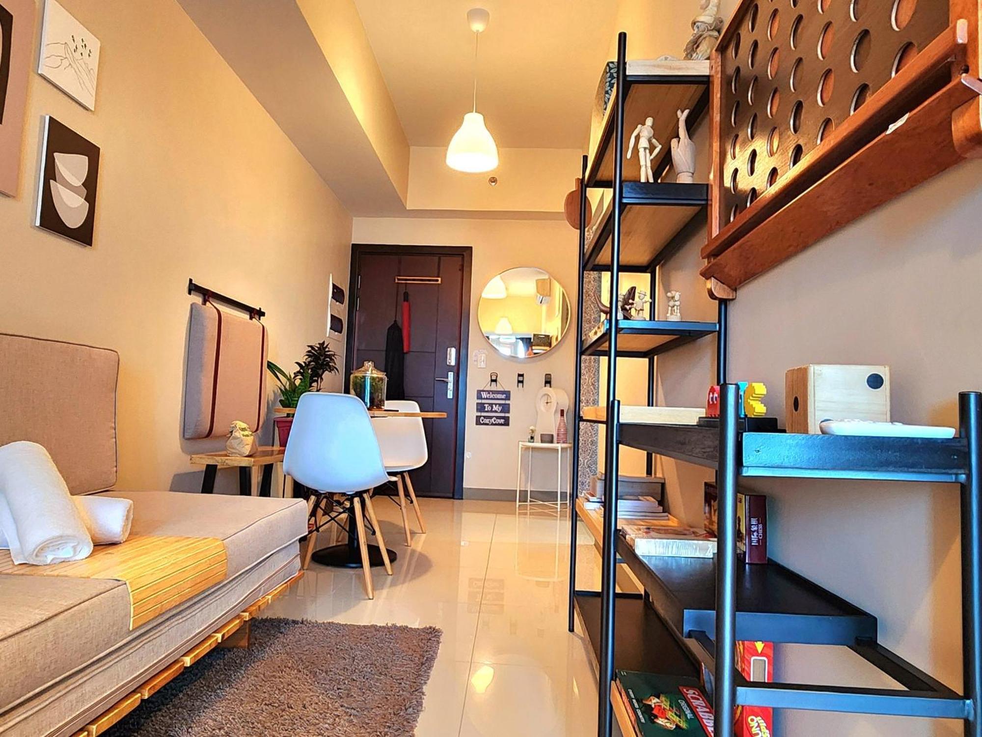 Spacious 7U Homey Unit Steps Away From Uptown Mall And Mitsukoshi Mall Free Parking With Washer Manila Zewnętrze zdjęcie